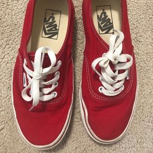 Red vans